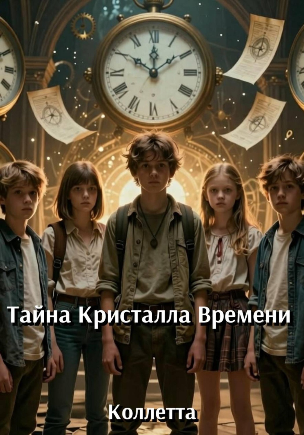 Обложка книги «Тайна Кристалла Времени»