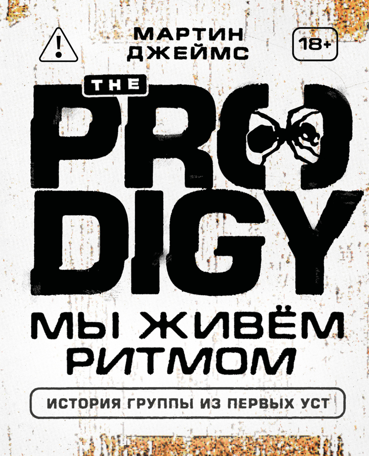 Обложка книги «The Prodigy. Мы живём ритмом. История группы из первых уст»
