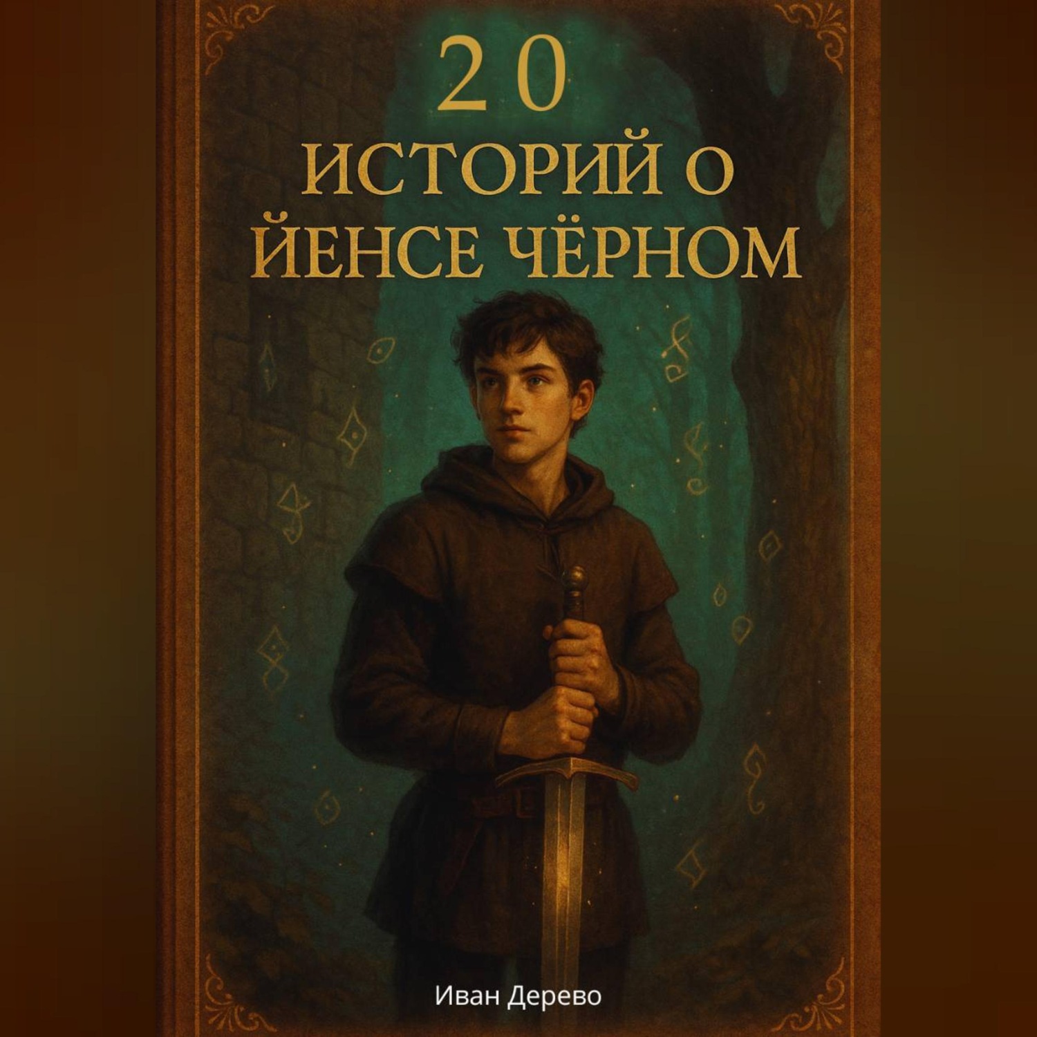 Обложка книги «20 историй о Йенсе Черном»