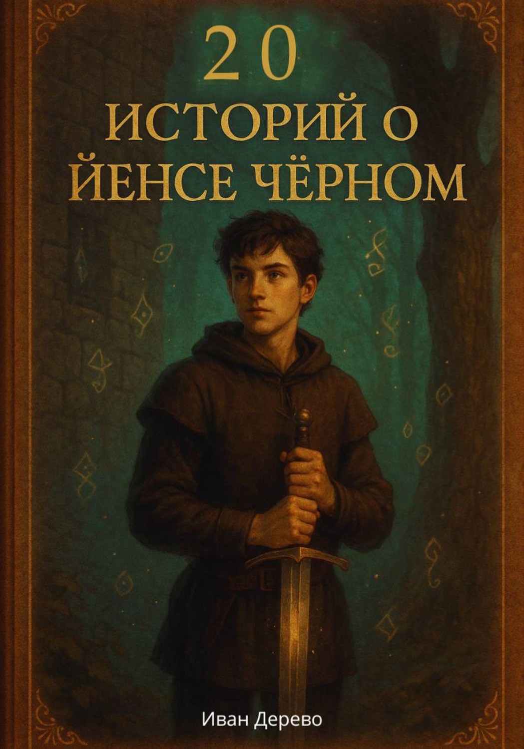Обложка книги «20 историй о Йенсе Черном»