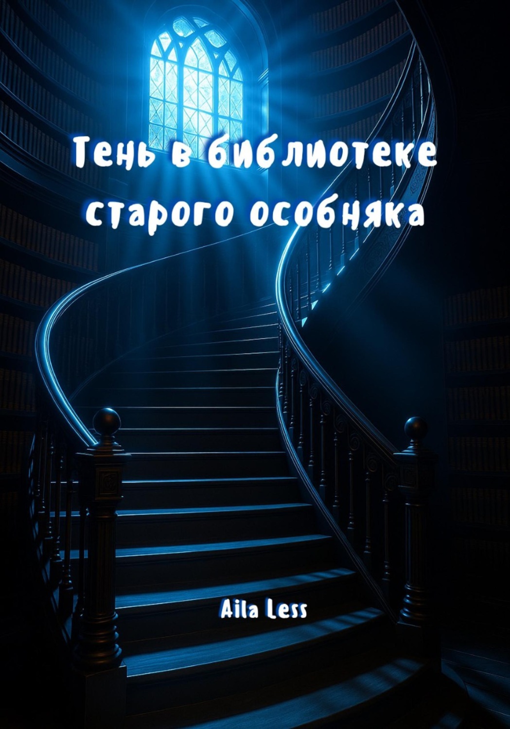 Обложка книги «Тень в библиотеке старого особняка»