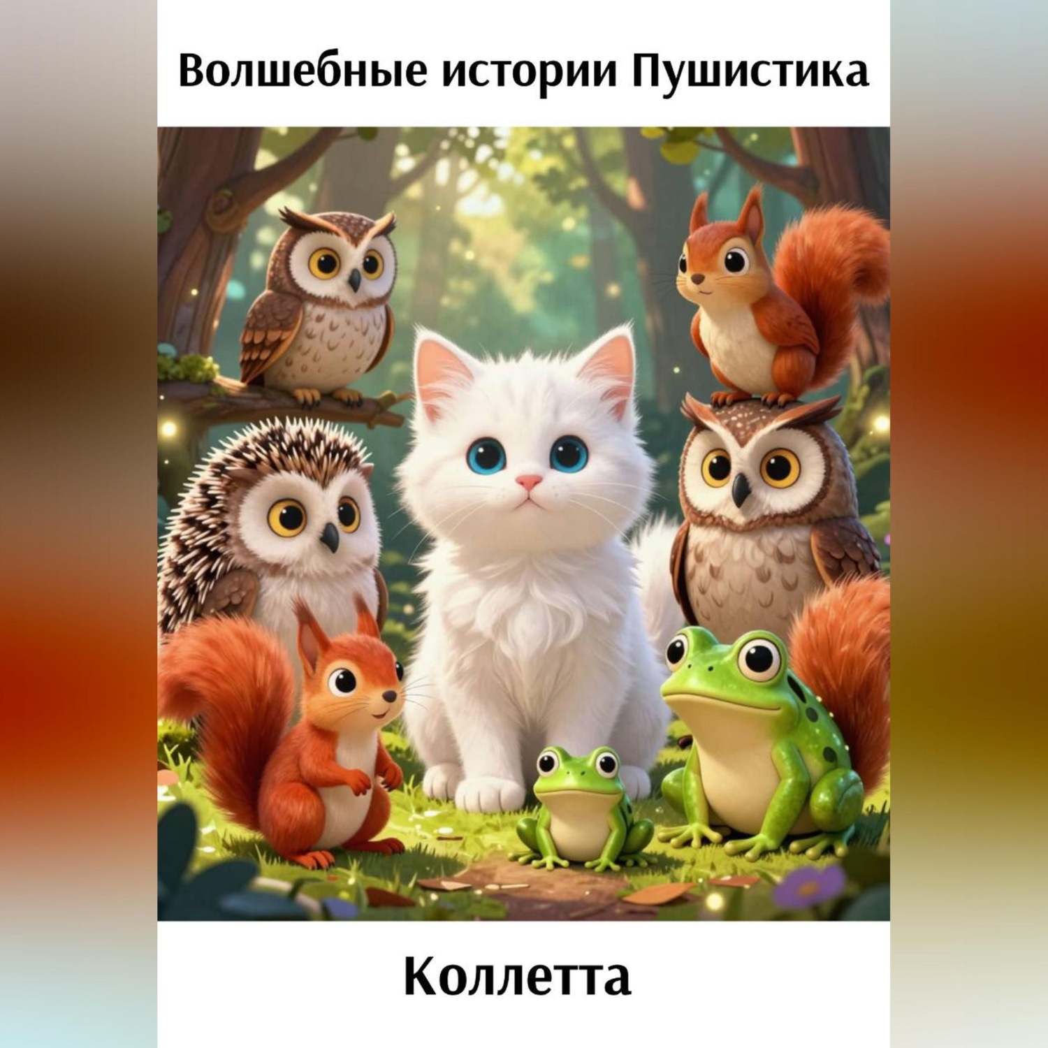 Обложка книги «Волшебные истории Пушистика»