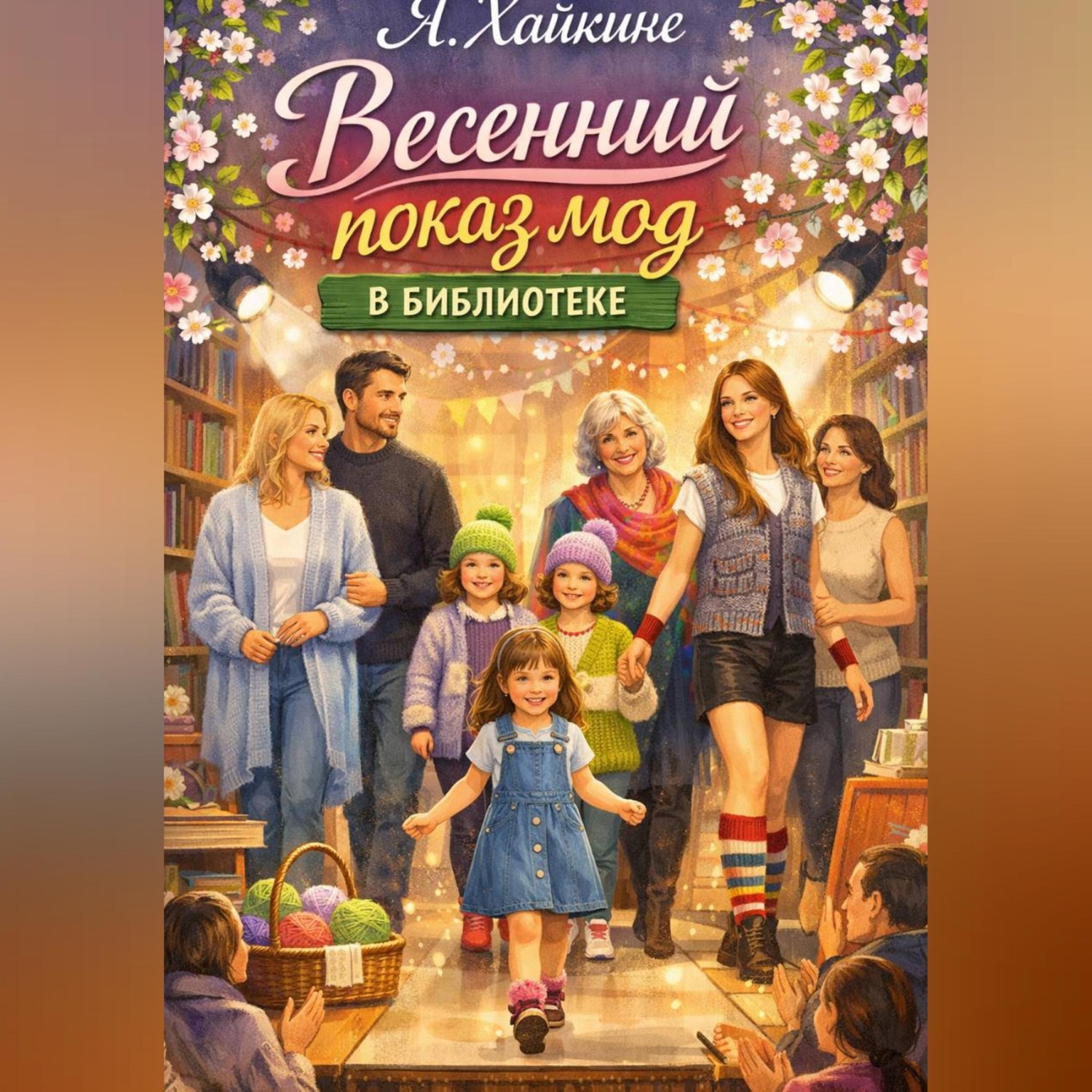 Обложка книги «Весенний показ мод в библиотеке»