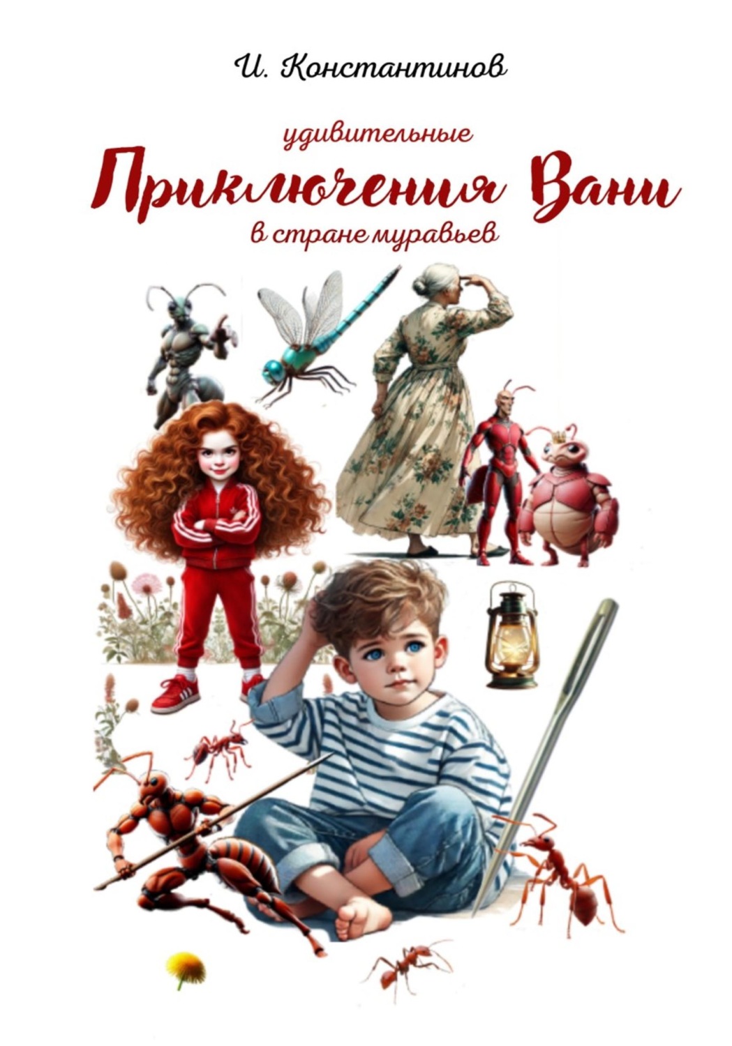 Обложка книги «Удивительные приключения Вани в стране муравьев»