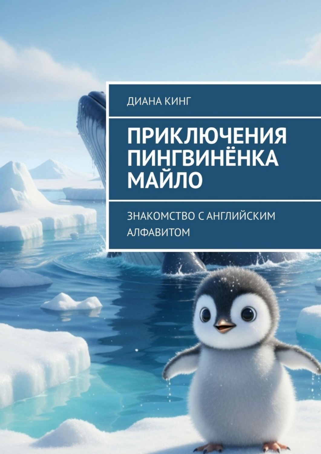 Обложка книги «Приключения Пингвинёнка Майло. Знакомство с английским алфавитом»