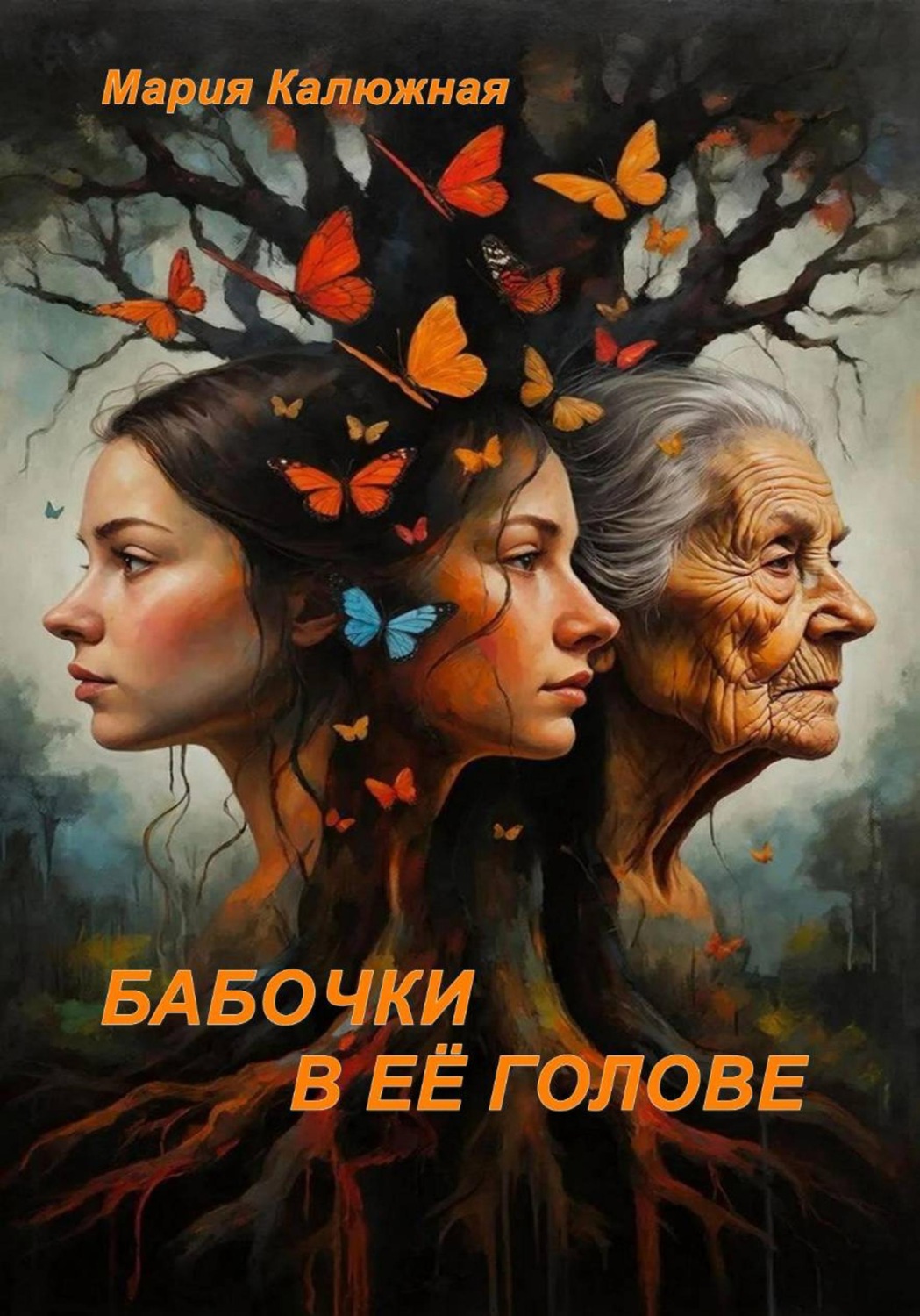 Обложка книги «Бабочки в её голове»