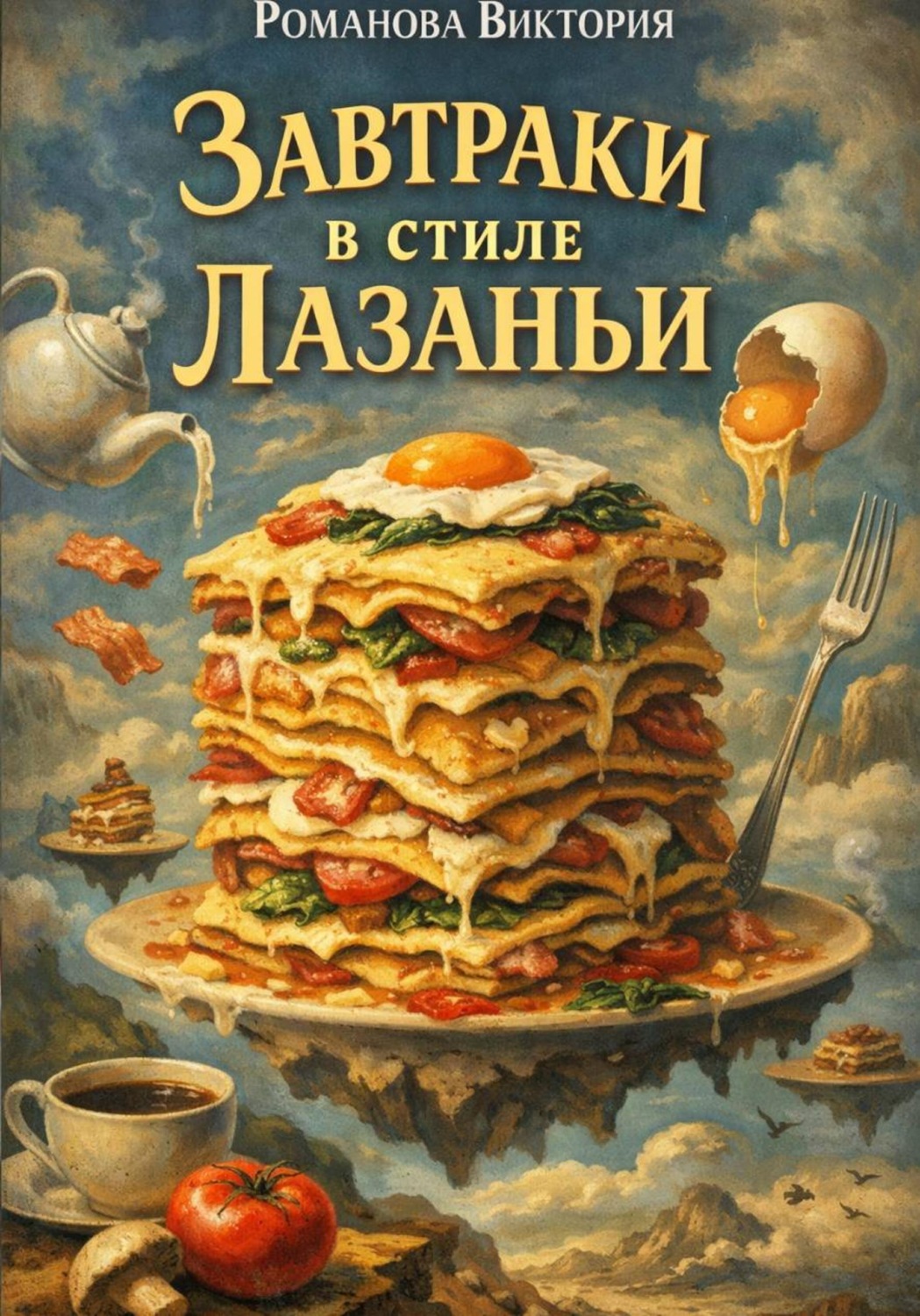 Обложка книги «Завтраки в стиле лазаньи»