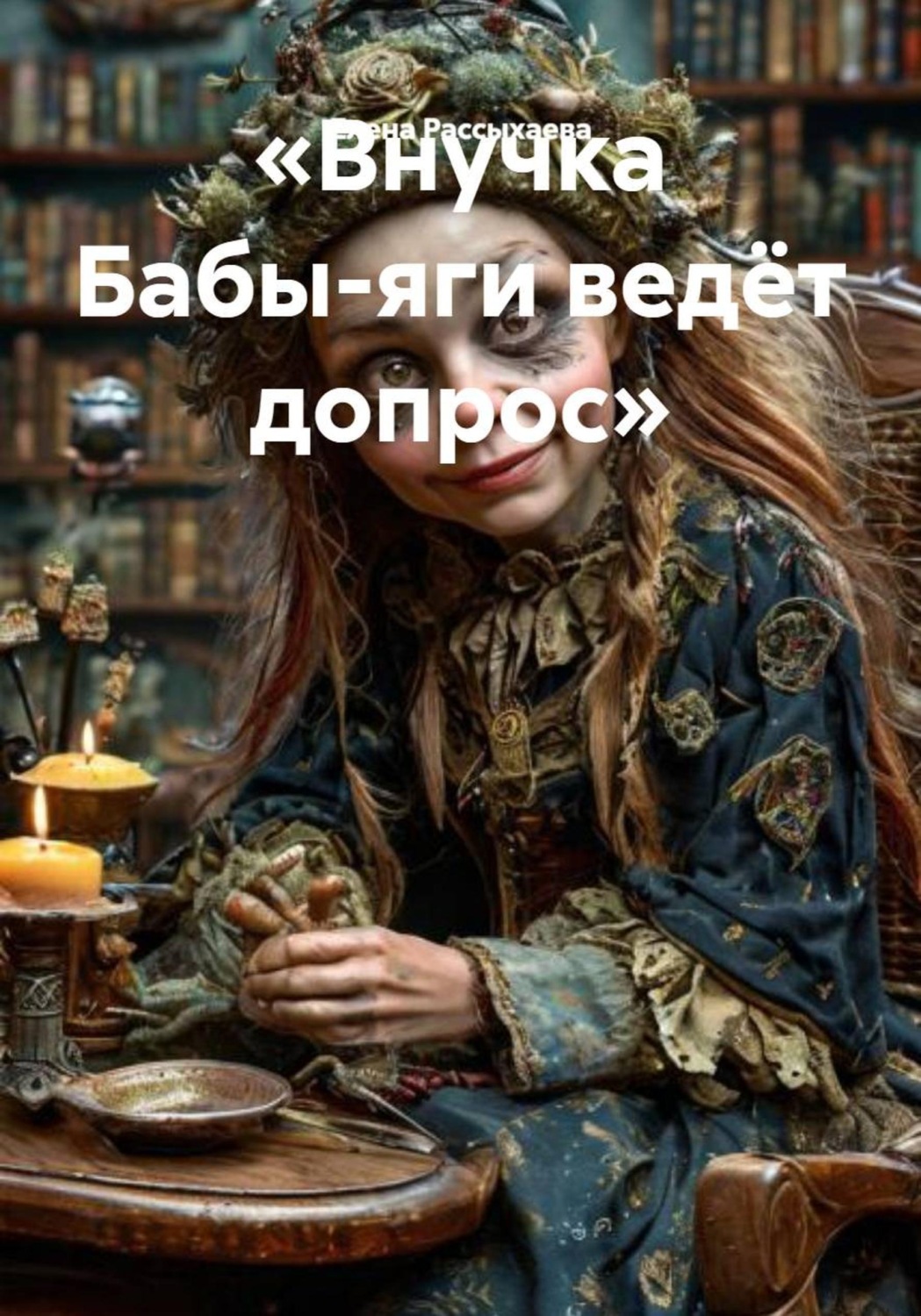 Обложка книги «Внучка Бабы-яги ведёт допрос»