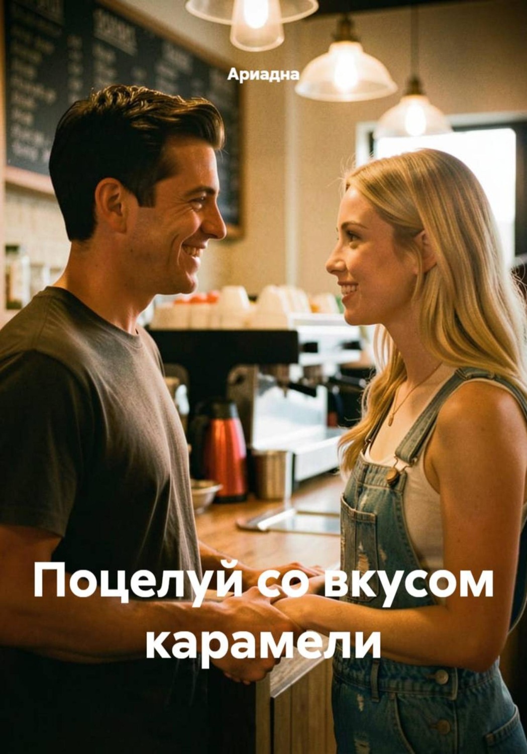 Обложка книги «Поцелуй со вкусом карамели»