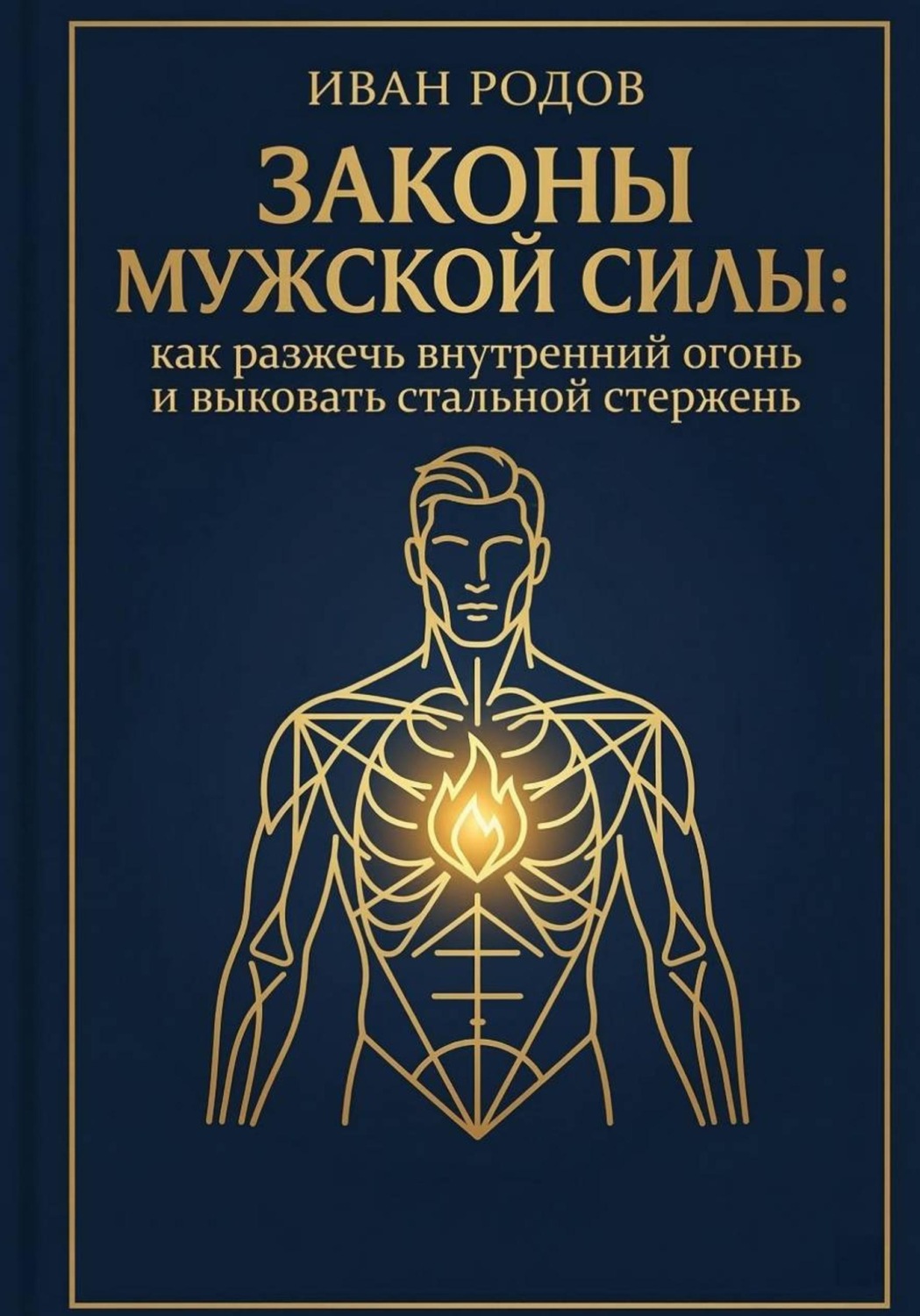 Обложка книги «Законы мужской силы: как разжечь внутренний огонь и выковать стальной стержень»