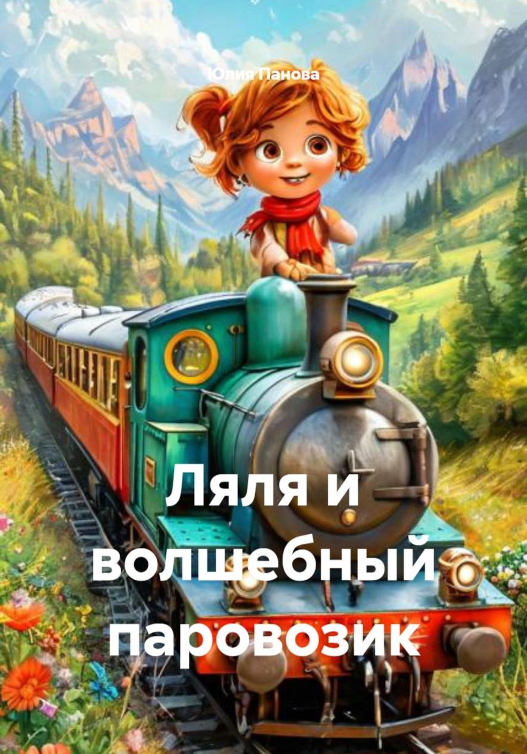 Обложка книги «Ляля и волшебный паровозик»