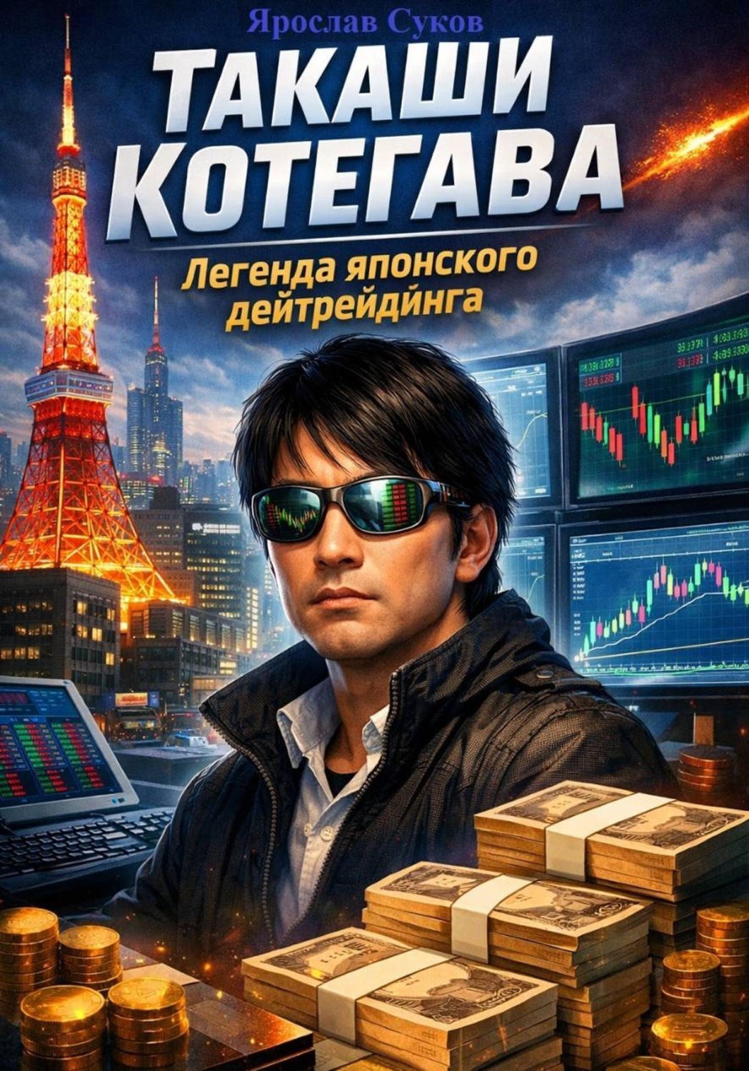 Обложка книги «Такаши Котегава. Легенда японского дейтрейдинга»