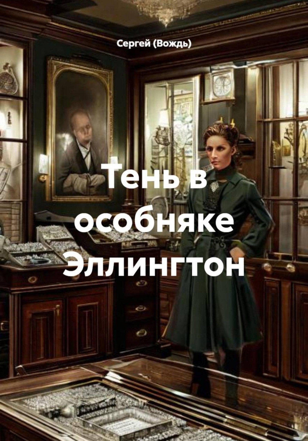 Обложка книги «Тень в особняке Эллингтон»