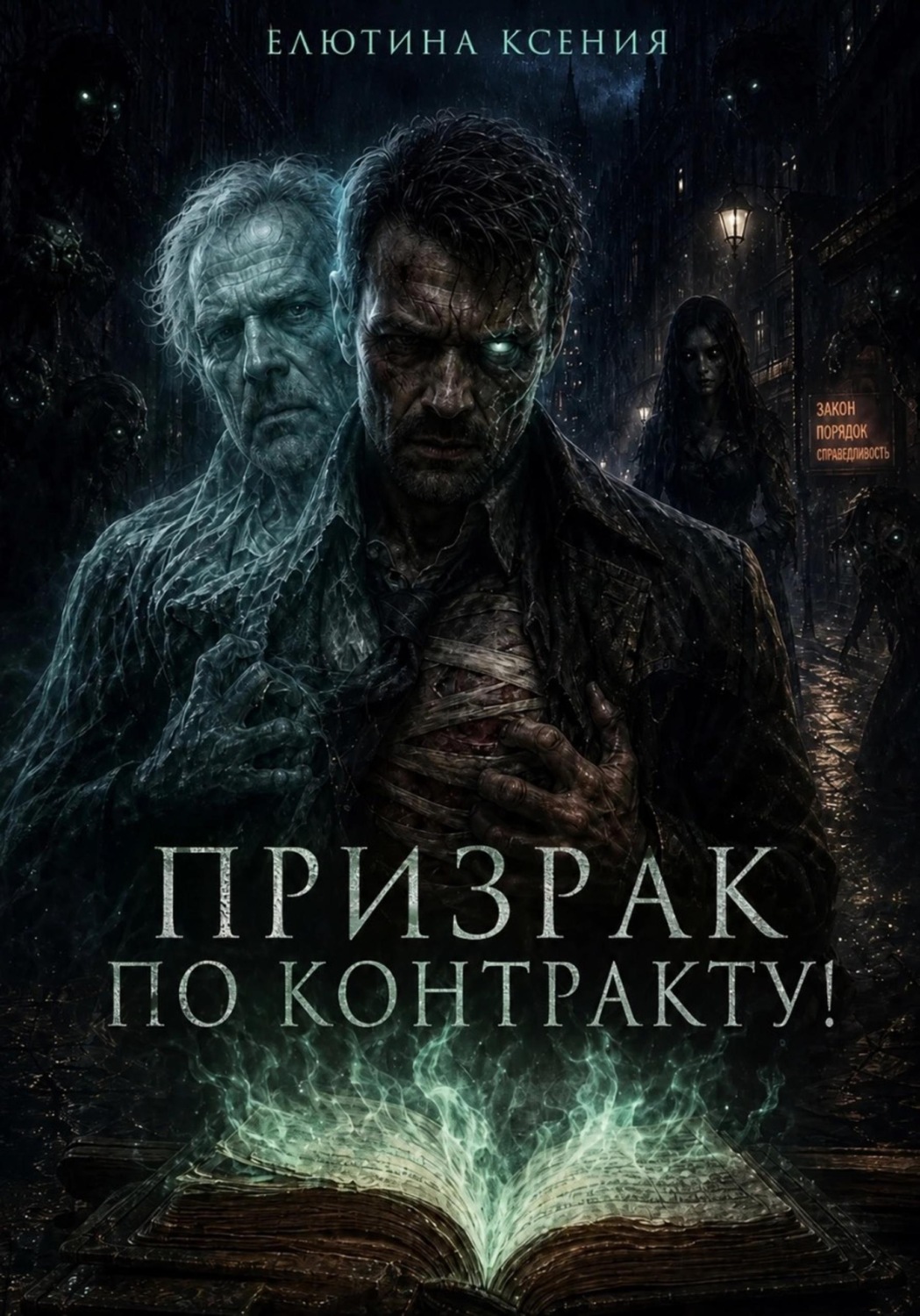 Обложка книги «Призрак по контракту»
