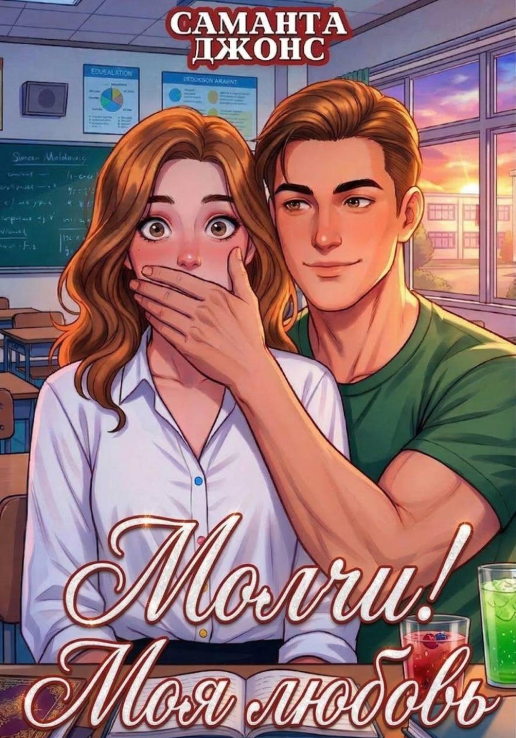 Обложка книги «Молчи! Моя любовь»