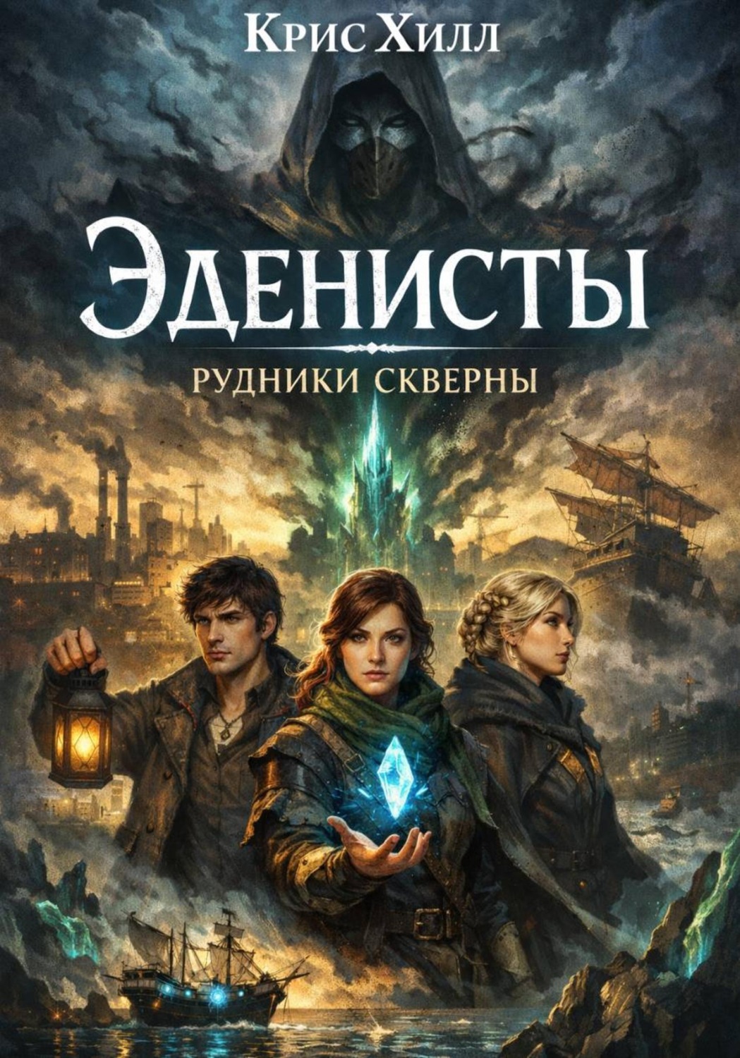 Обложка книги «Эденисты. Рудники скверны»