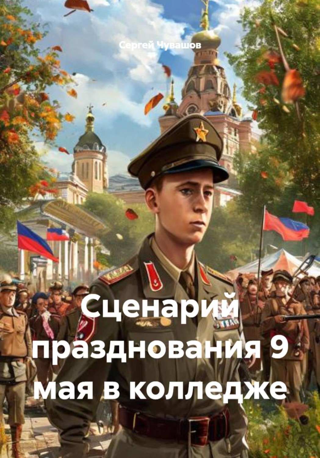 Обложка книги «Сценарий празднования 9 мая в колледже»