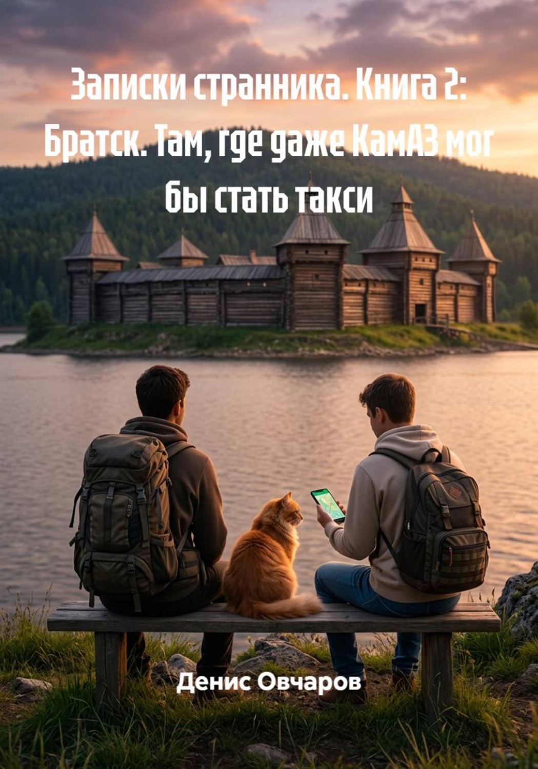 Обложка книги «Записки странника. Книга 2: Братск. Там, где даже КамАЗ мог бы стать такси»
