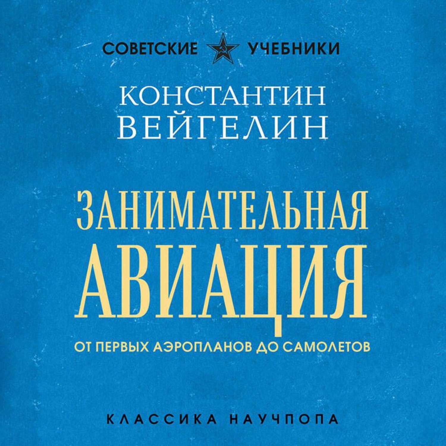 Обложка книги «Занимательная авиация. От первых аэропланов до самолетов»