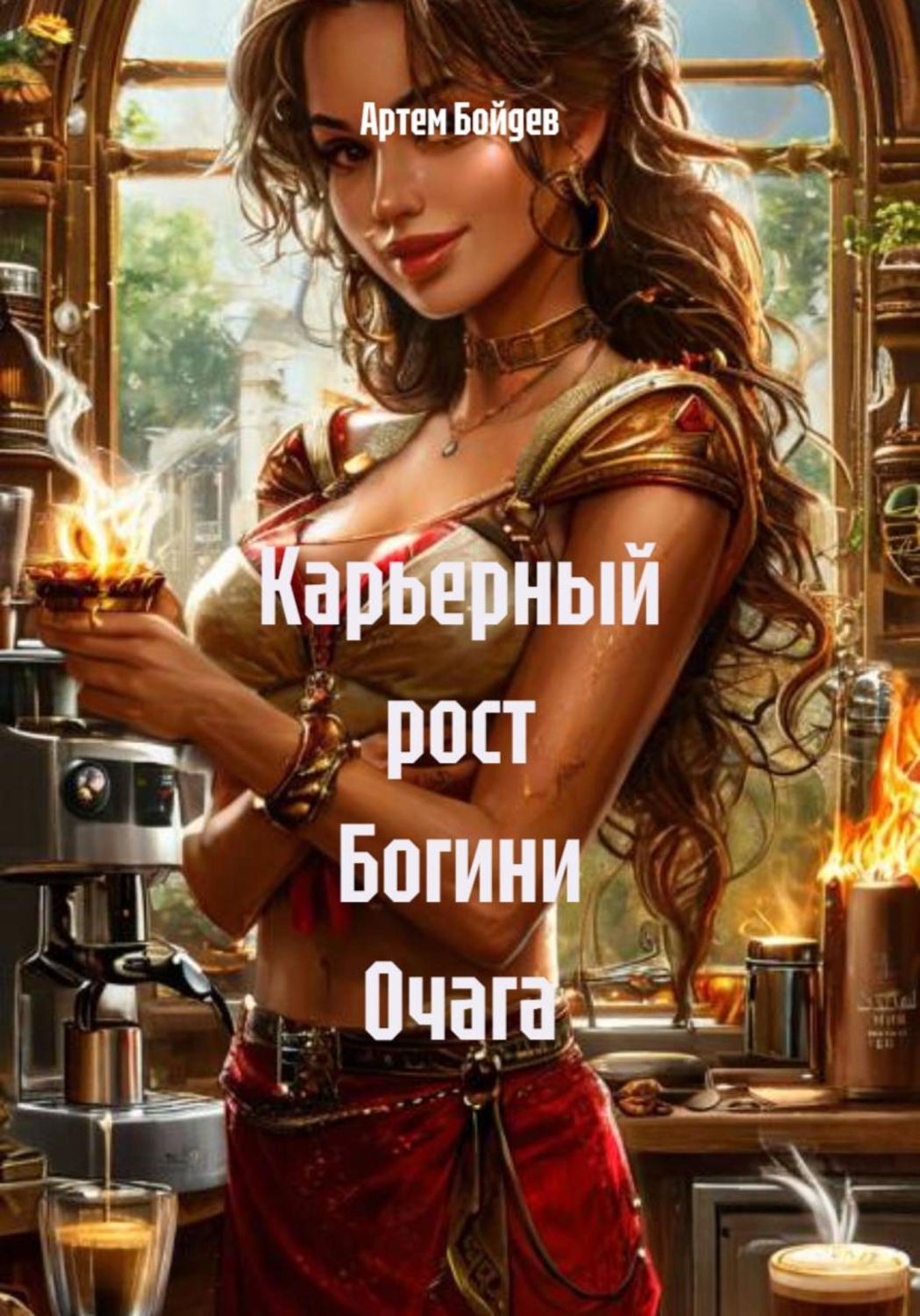 Обложка книги «Карьерный рост Богини Очага»