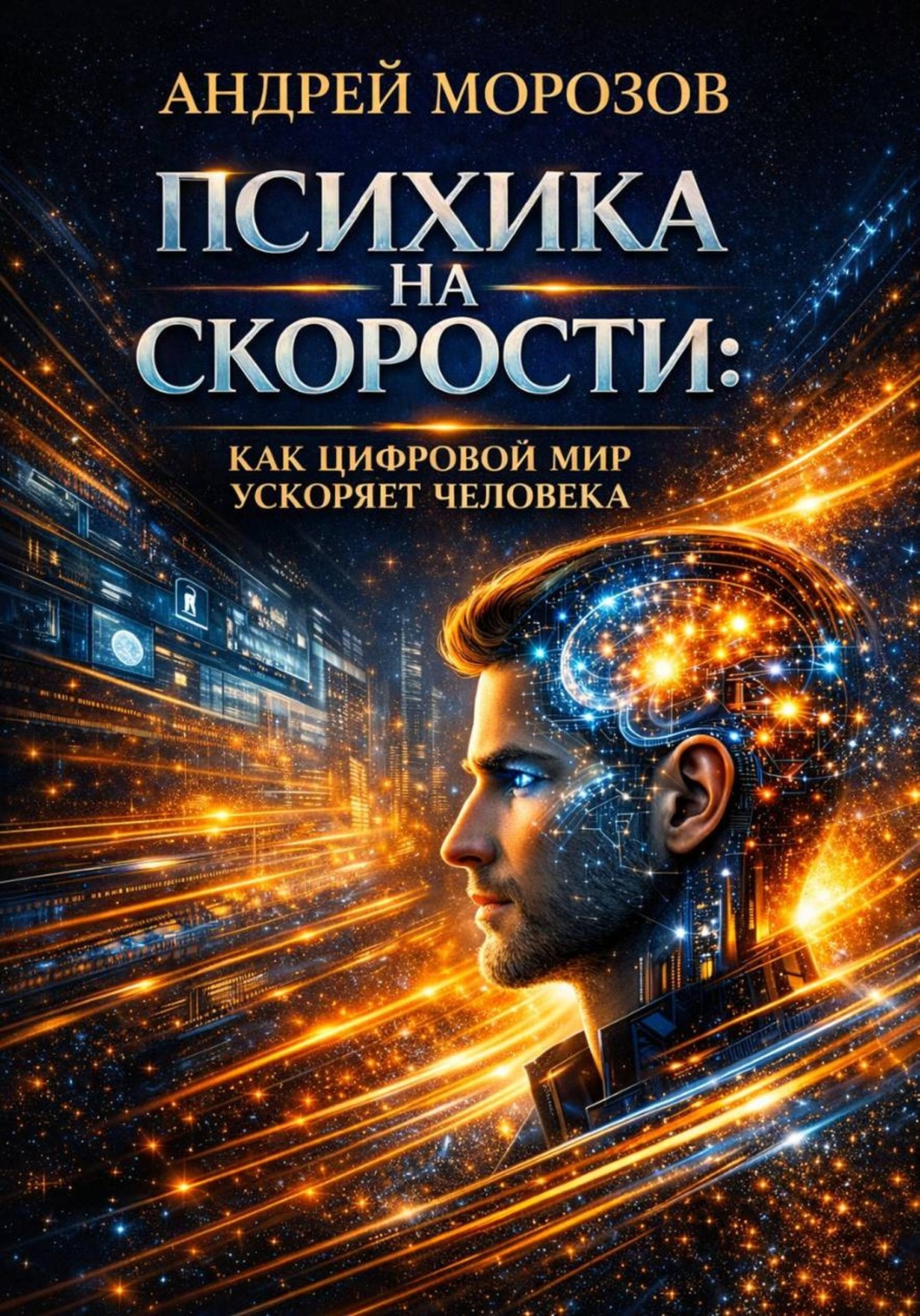 Обложка книги «Психика на скорости: как цифровой мир ускоряет человека»
