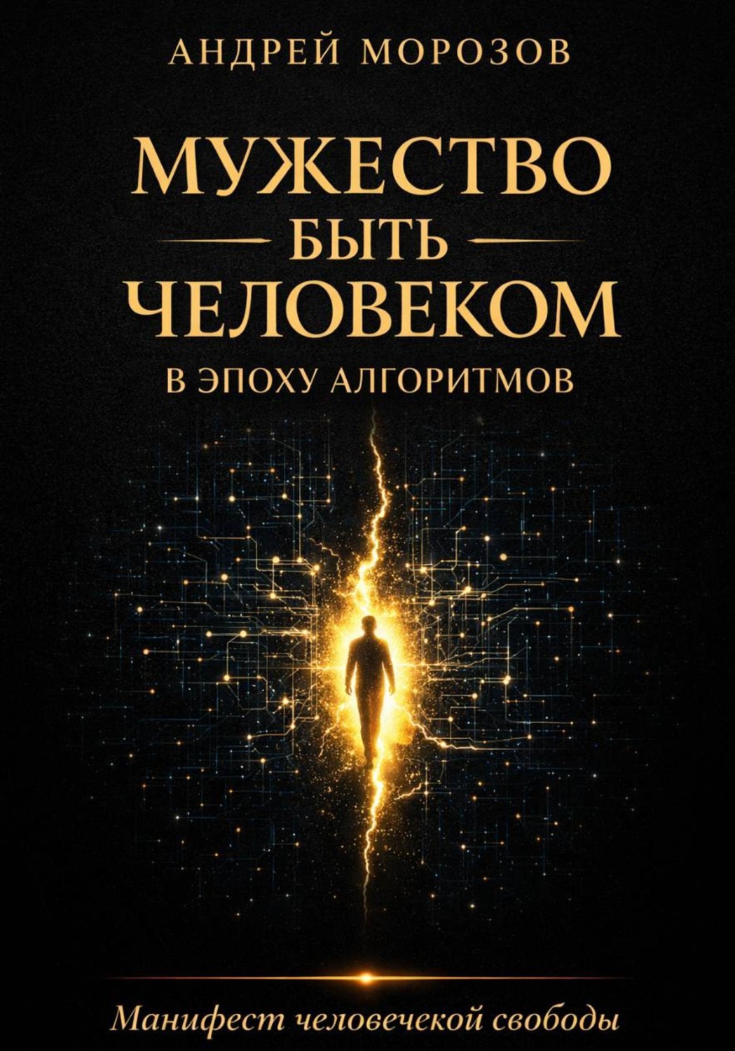 Обложка книги «Мужество быть человеком в эпоху алгоритмов: Манифест человеческой свободы»