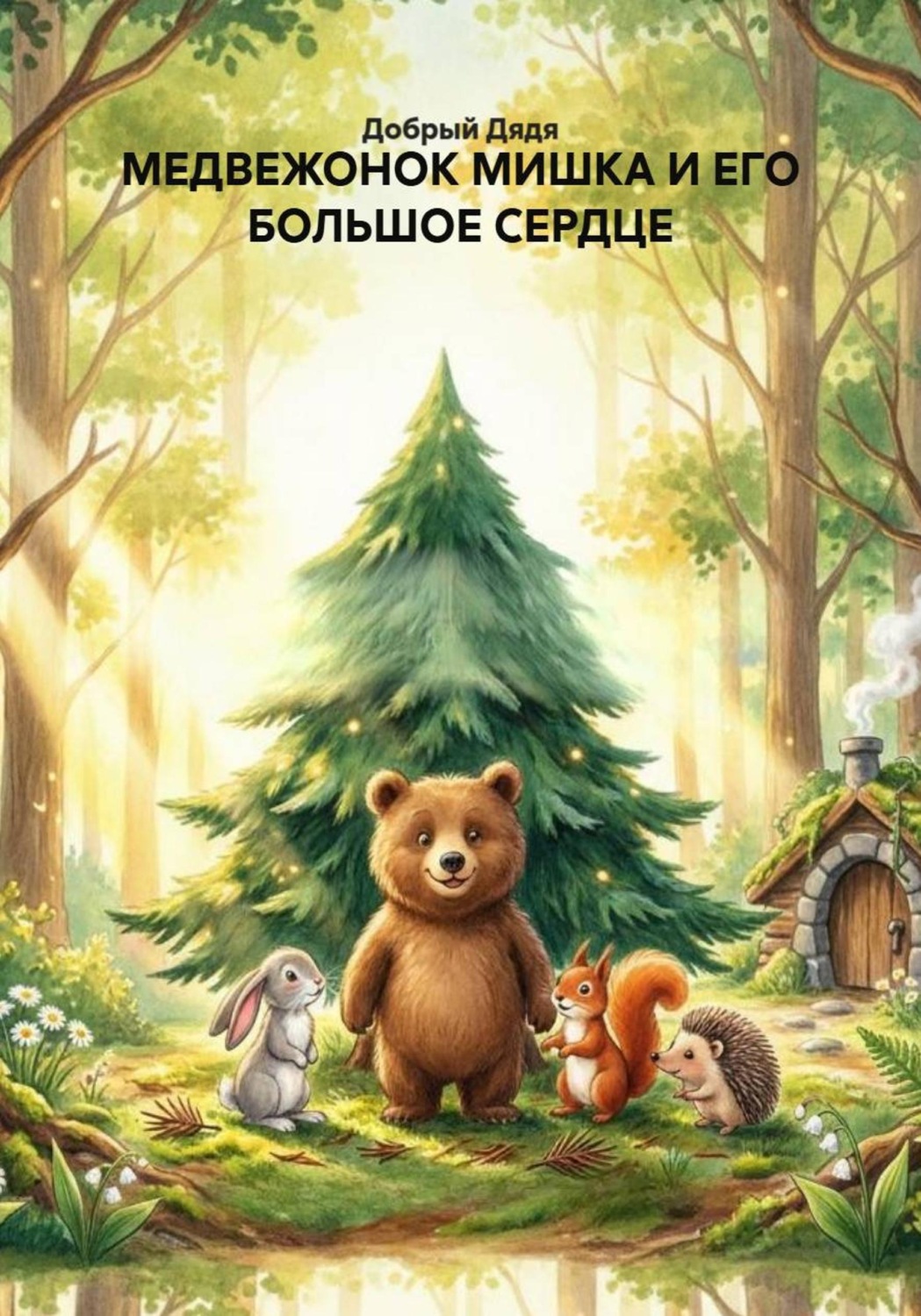 Обложка книги «МЕДВЕЖОНОК МИШКА И ЕГО БОЛЬШОЕ СЕРДЦЕ»