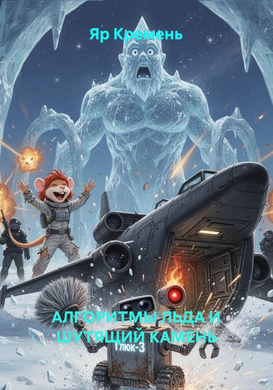 Обложка книги «АЛГОРИТМЫ ЛЬДА И ШУТЯЩИЙ КАМЕНЬ»