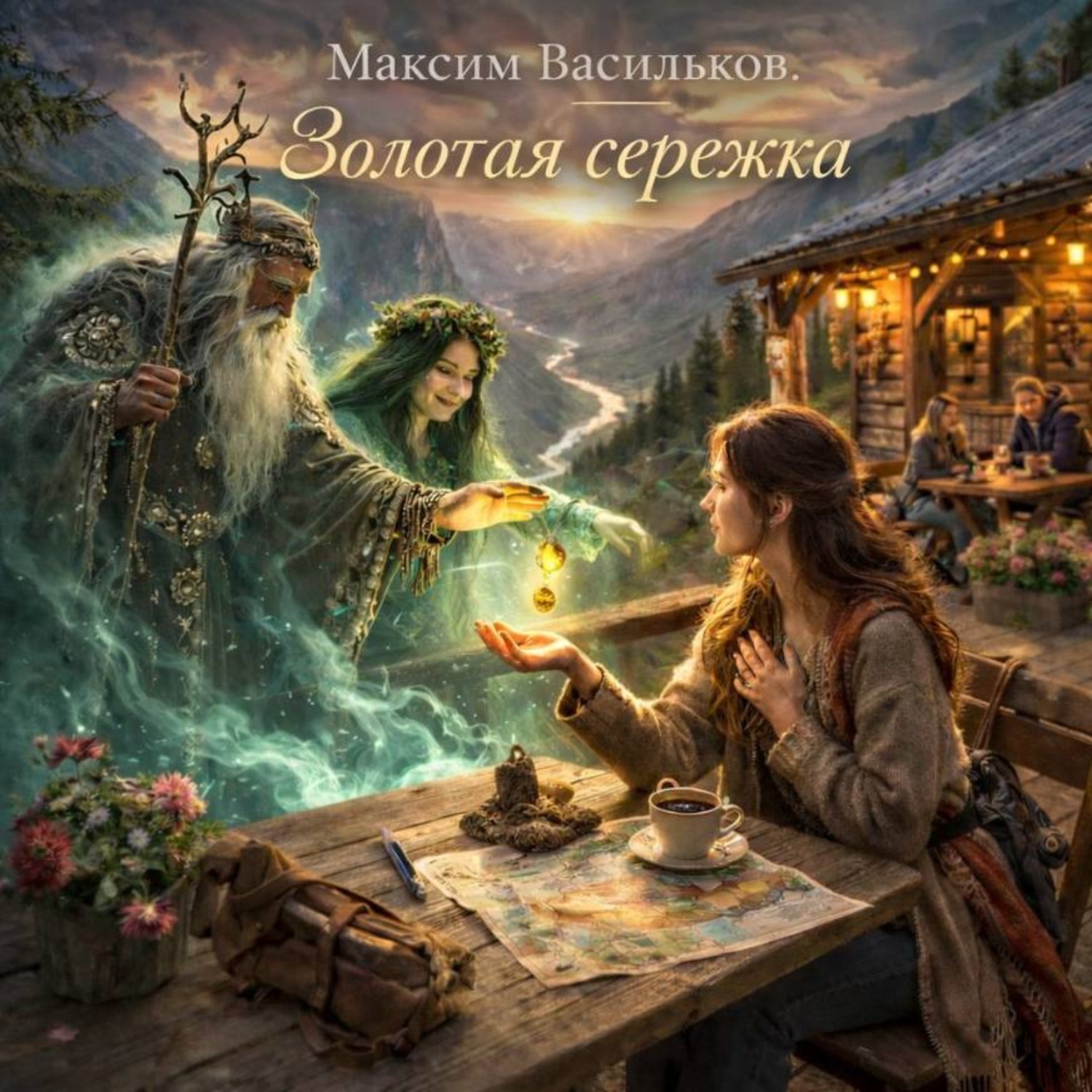 Обложка книги «Золотая сережка»