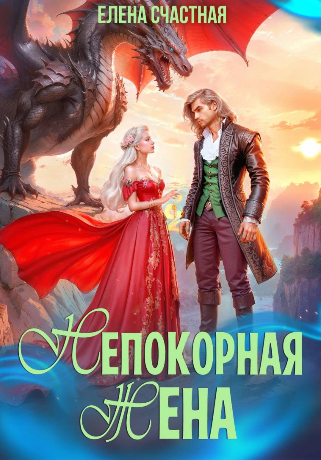 Обложка книги «Непокорная жена, или Как (не) разозлить дракона»