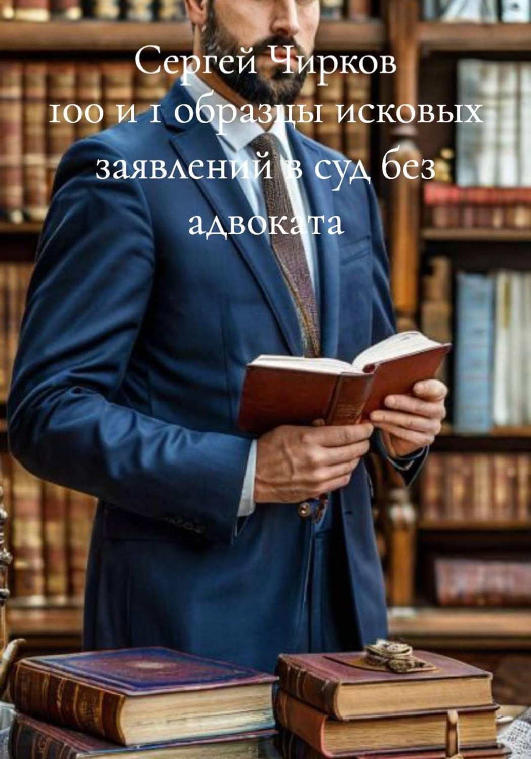 Обложка книги «100 и 1 образцы исковых заявлений в суд без адвоката»