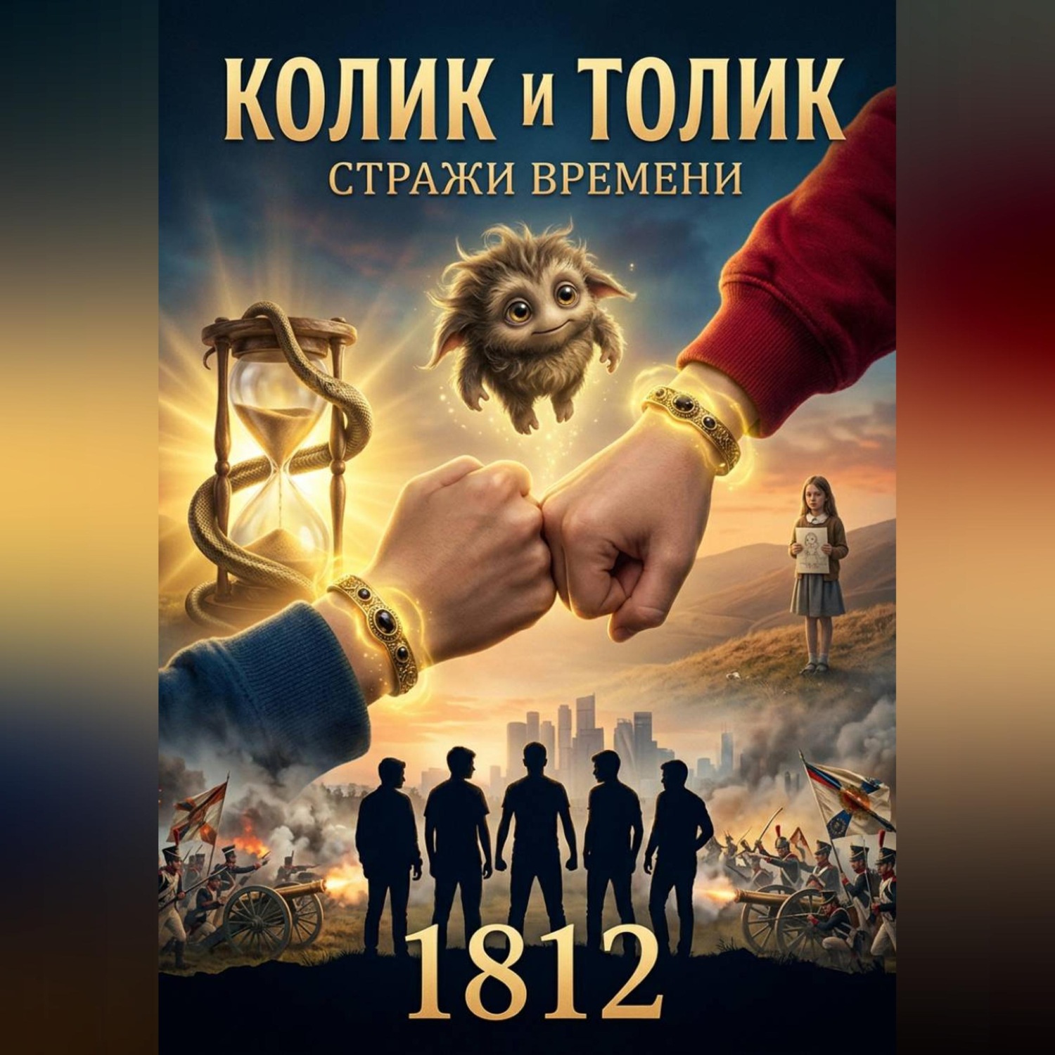 Обложка книги «"Колик и Толик" "Стражи времени" "1812"»