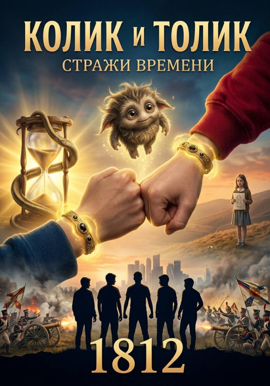 Обложка книги «"Колик и Толик" "Стражи времени" "1812"»