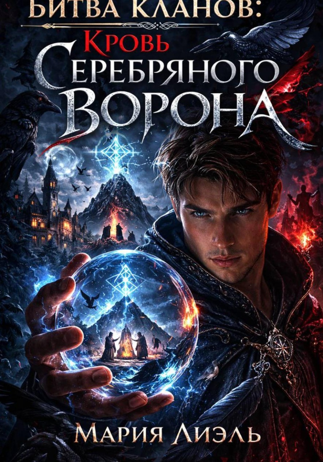 Обложка книги «Битва кланов: кровь Серебряного Ворона»