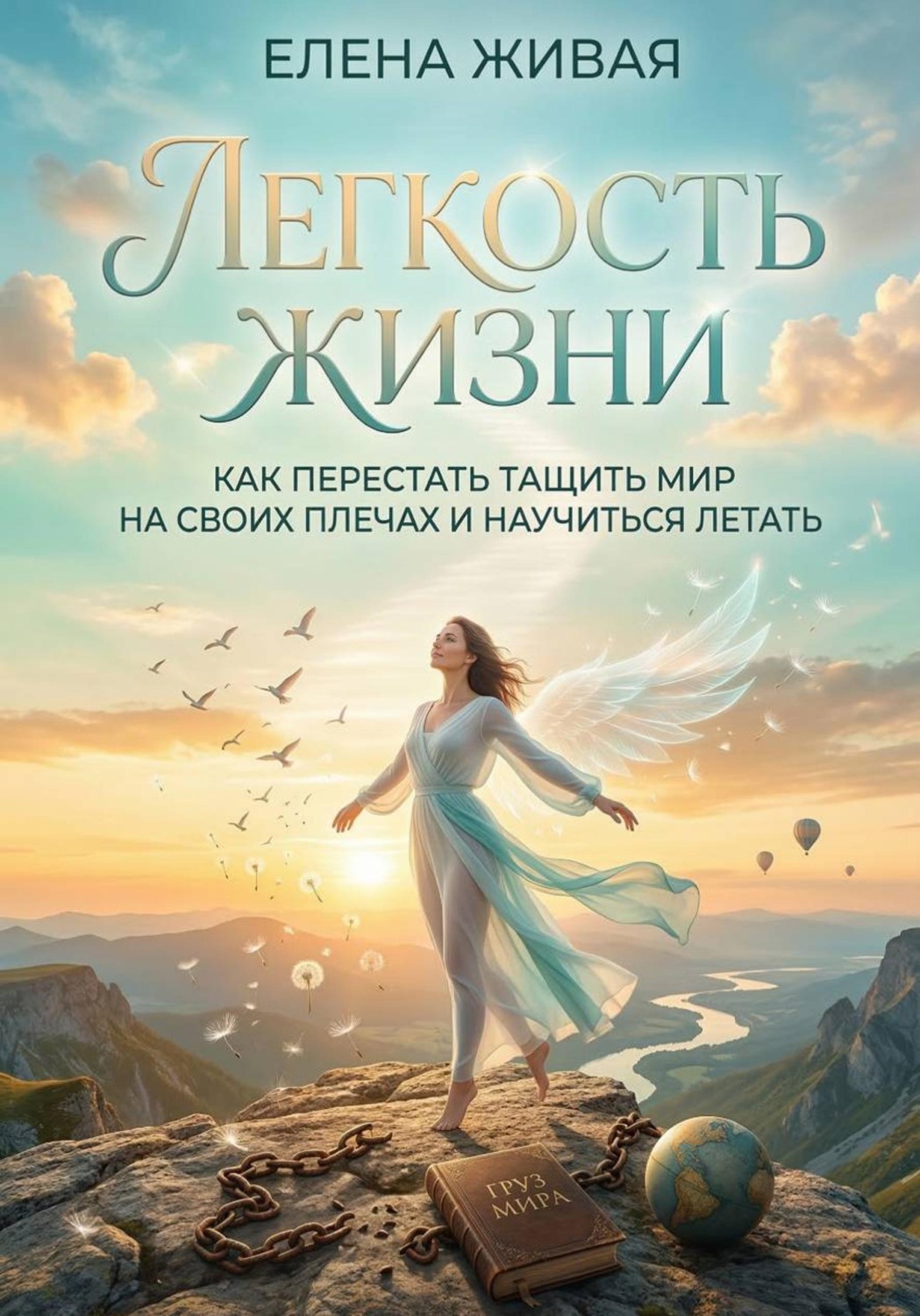 Обложка книги «Легкость Жизни: как перестать тащить мир на своих плечах и научиться летать»
