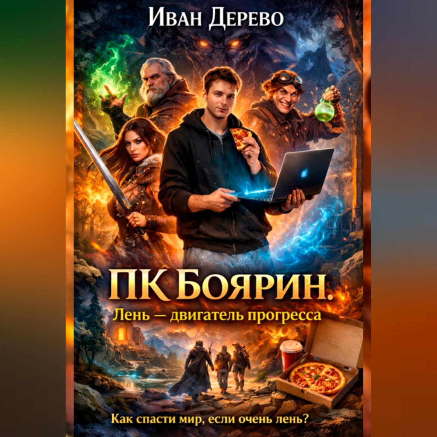 Обложка книги «ПК Боярин. Лень - двигатель прогресса»