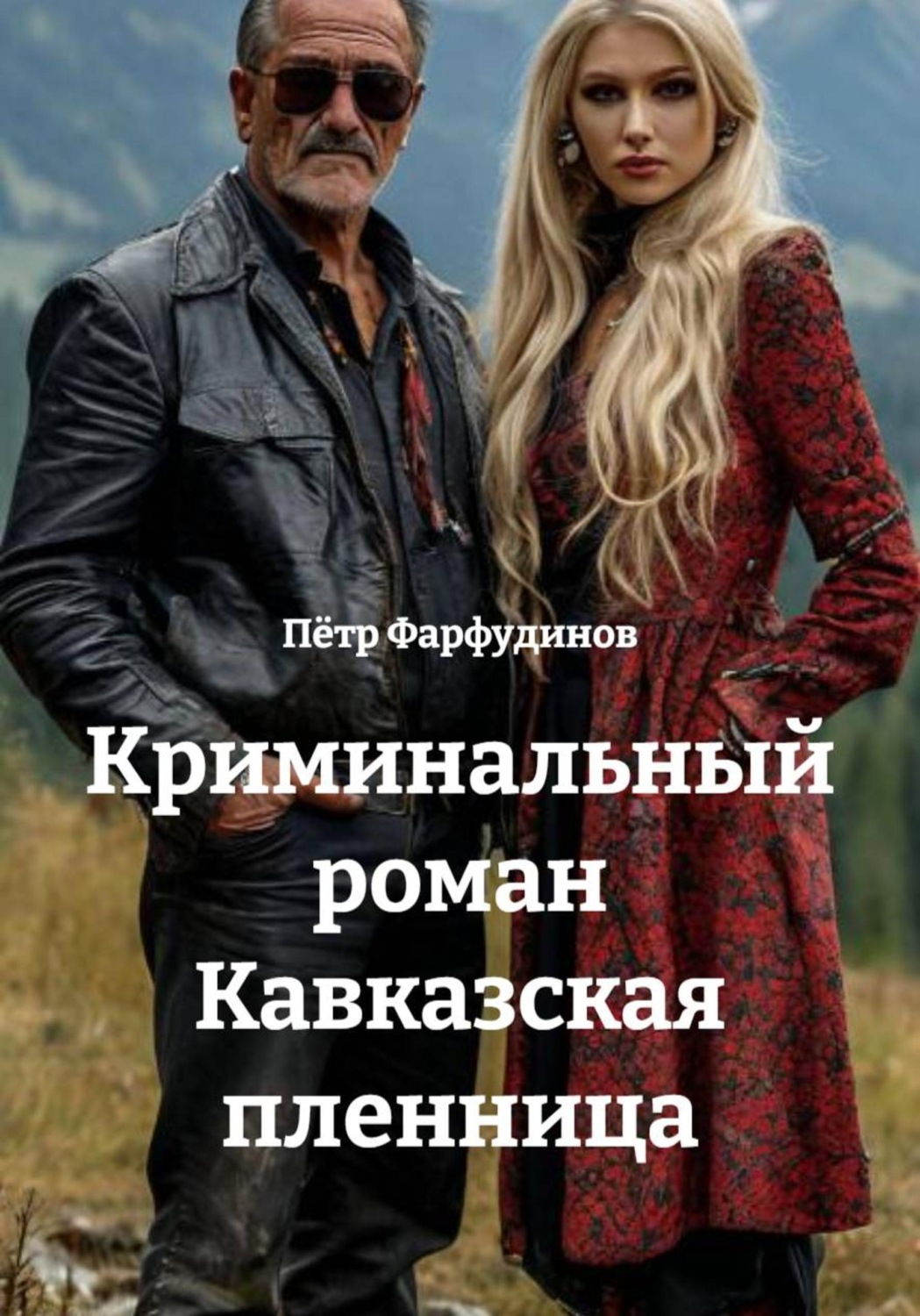 Обложка книги «Криминальный роман Кавказская пленница»