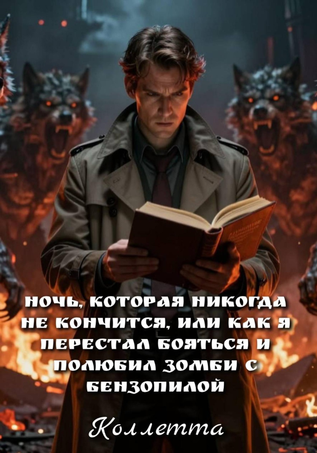 Обложка книги «Ночь, которая никогда не кончится, или Как я перестал бояться и полюбил зомби с бензопилой»