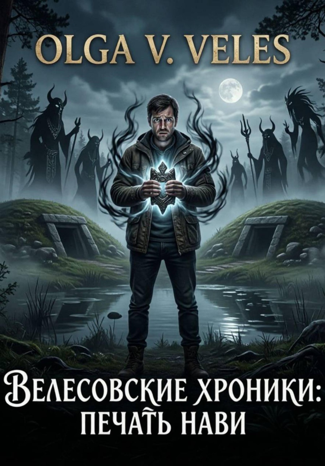 Обложка книги «Велесовские хроники - Печать Нави»