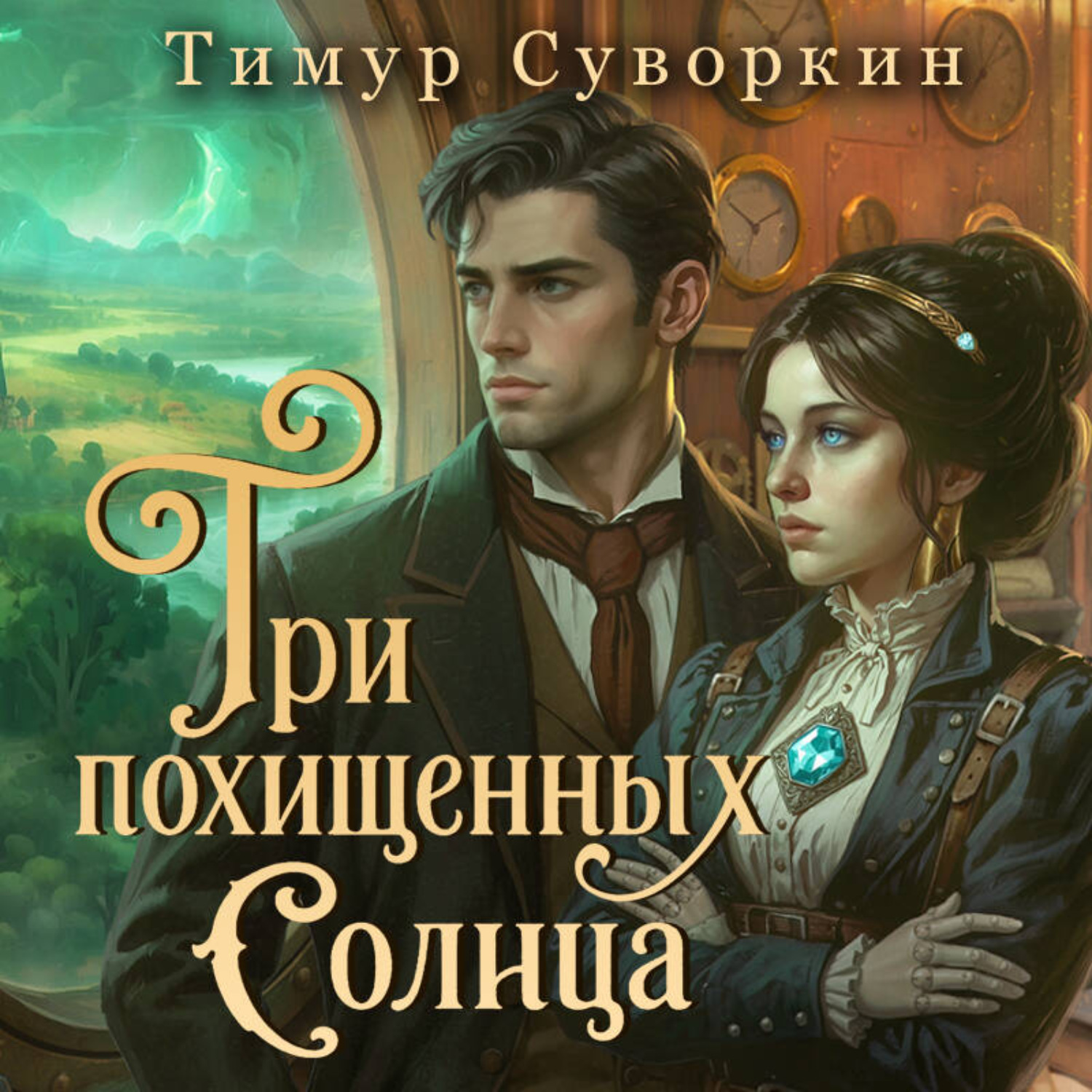 Обложка книги «Три похищенных солнца. Расследования механического сыщика»