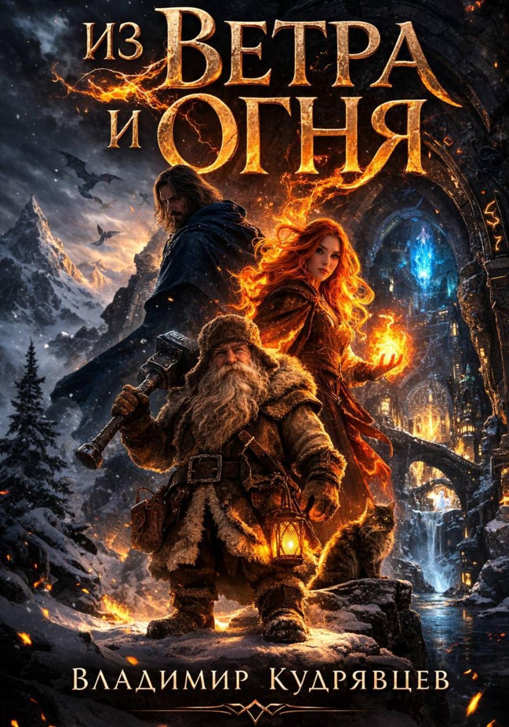 Обложка книги «Из ветра и огня»