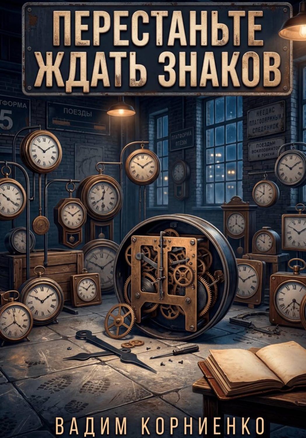 Обложка книги «Перестаньте ждать знаков»