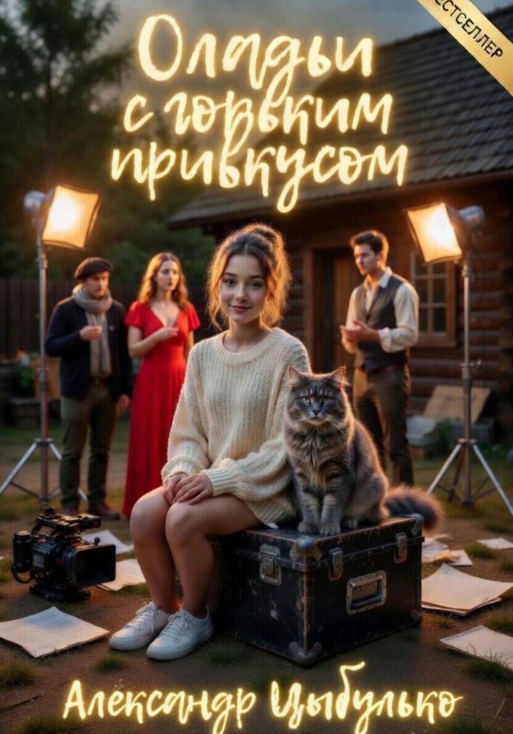 Обложка книги «Оладьи с горьким привкусом (книга 4)»
