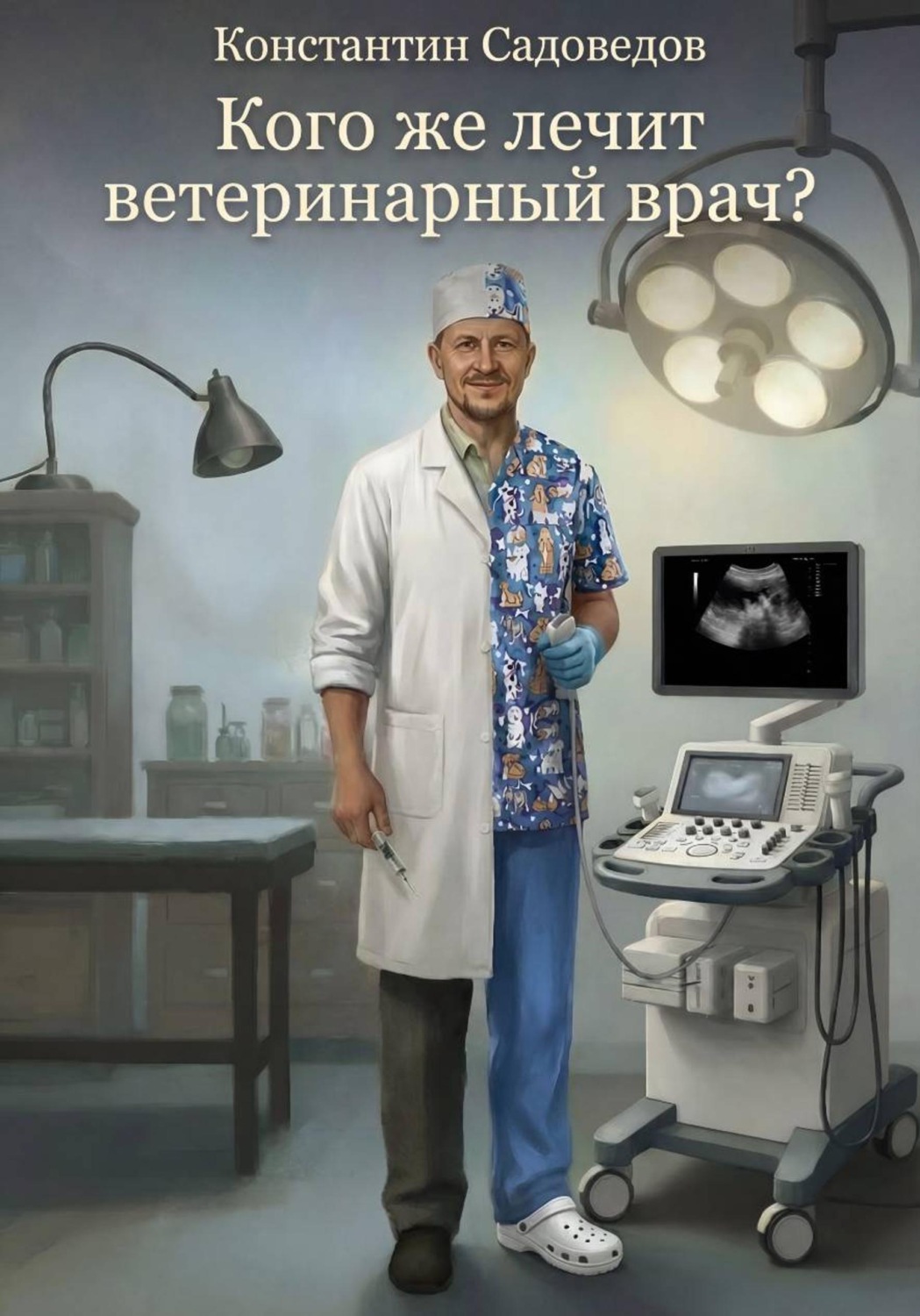 Обложка книги «Кого же лечит ветеринарный врач?»