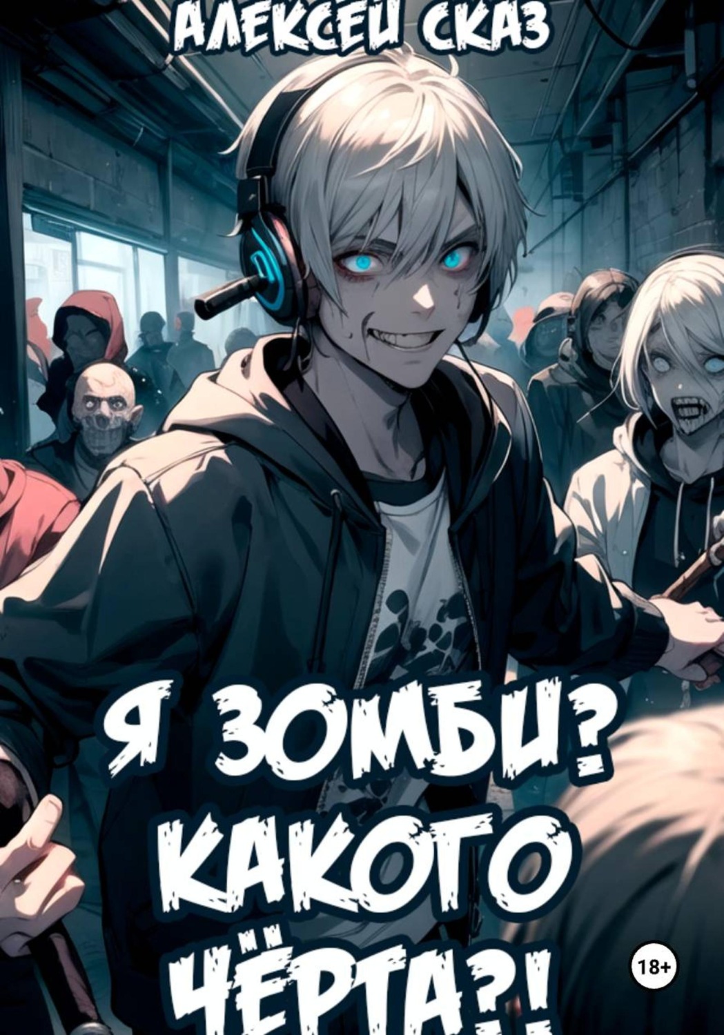 Обложка книги «Я зомби? Какого чёрта?!»