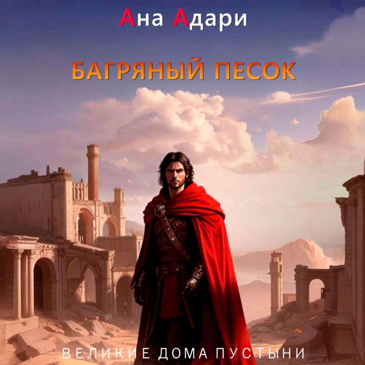 Обложка книги «Багряный песок»