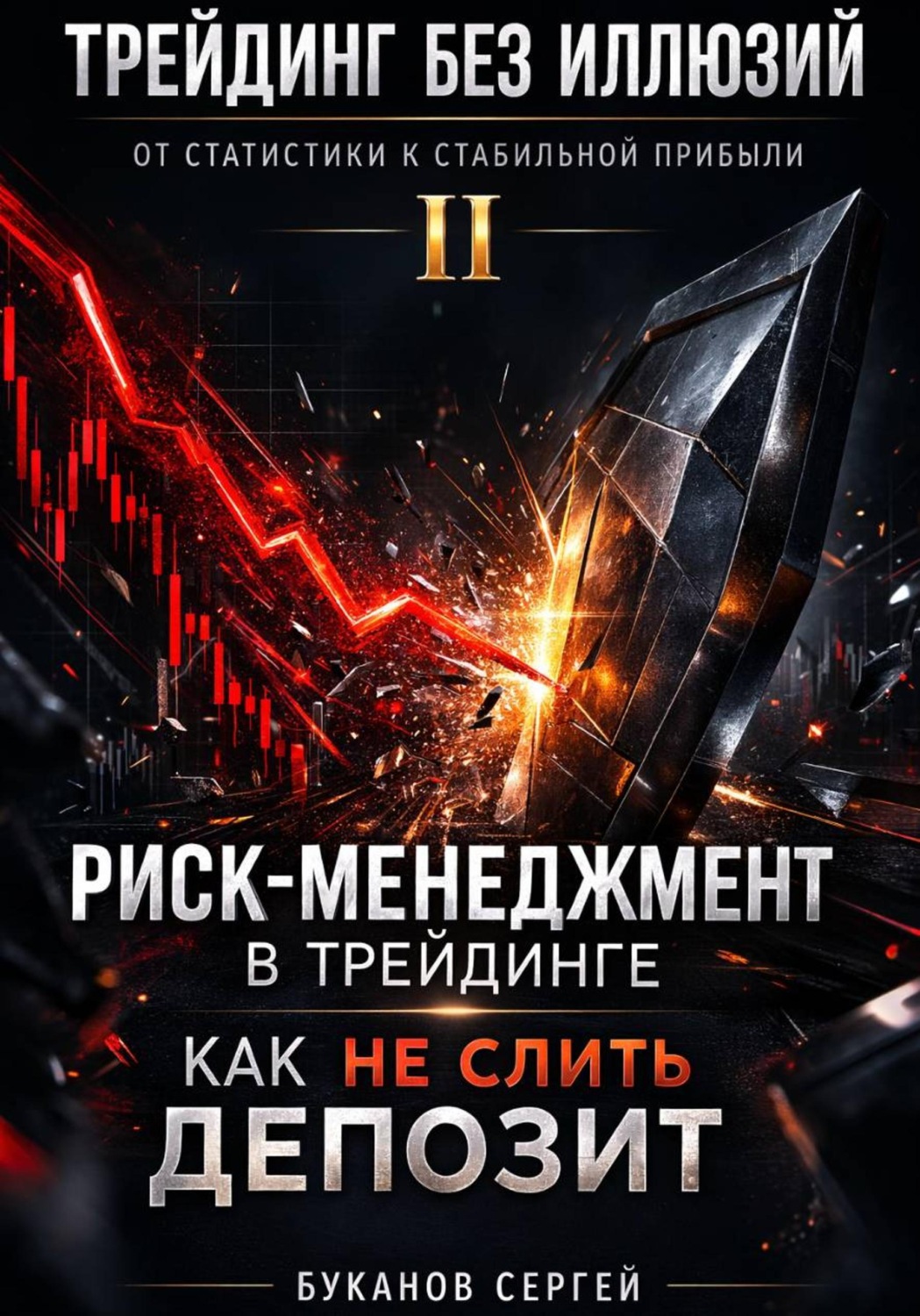 Обложка книги «Риск-менеджмент в трейдинге: как не слить депозит»