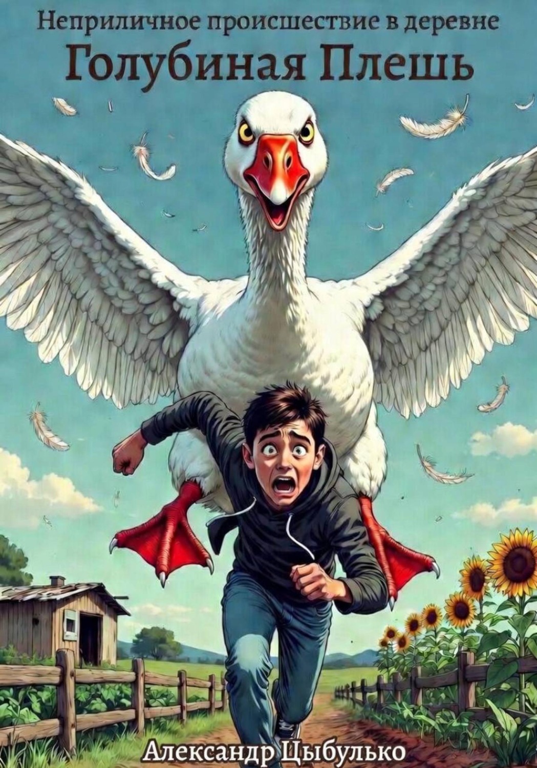Обложка книги «Неприличное происшествие в деревне Голубиная Плешь»