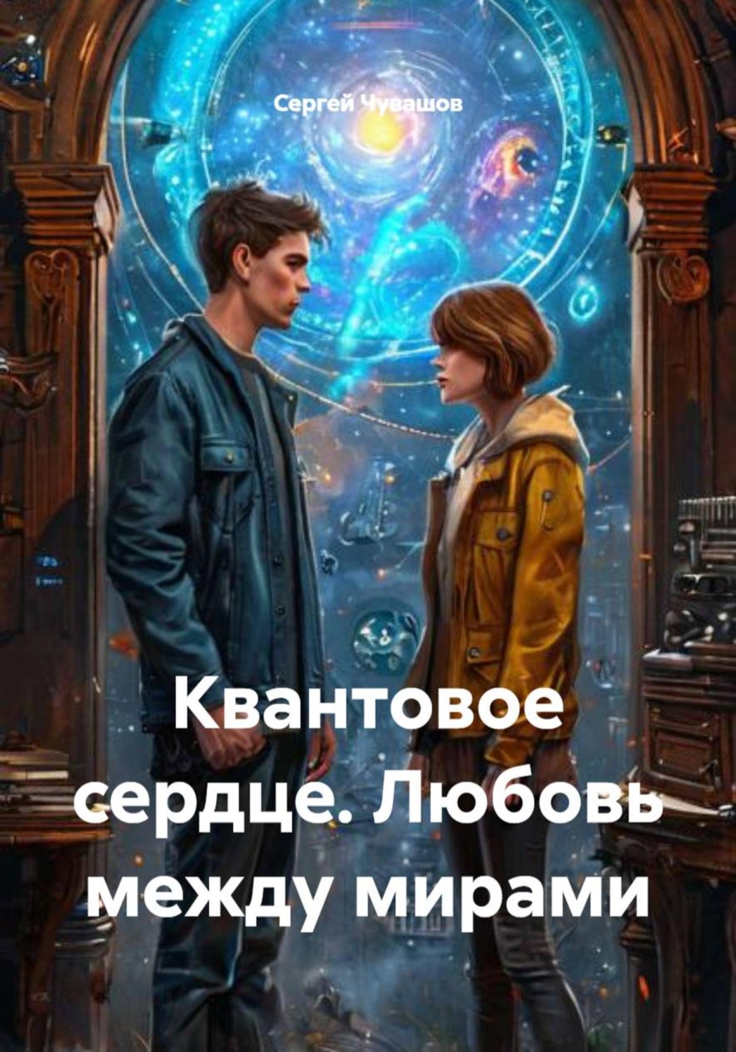 Обложка книги «Квантовое сердце. Любовь между мирами»
