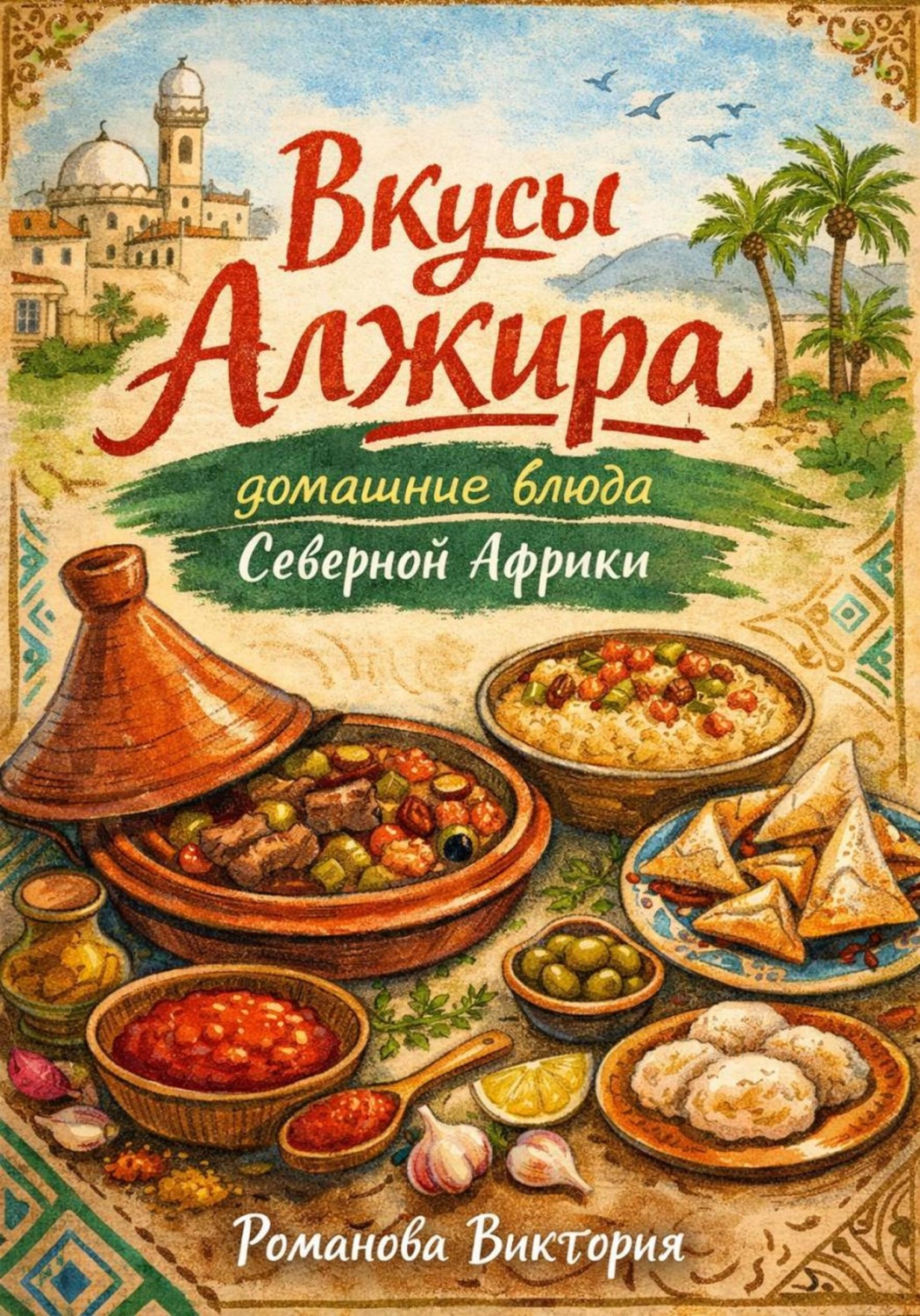 Обложка книги «Вкусы Алжира: домашние блюда Северной Африки»
